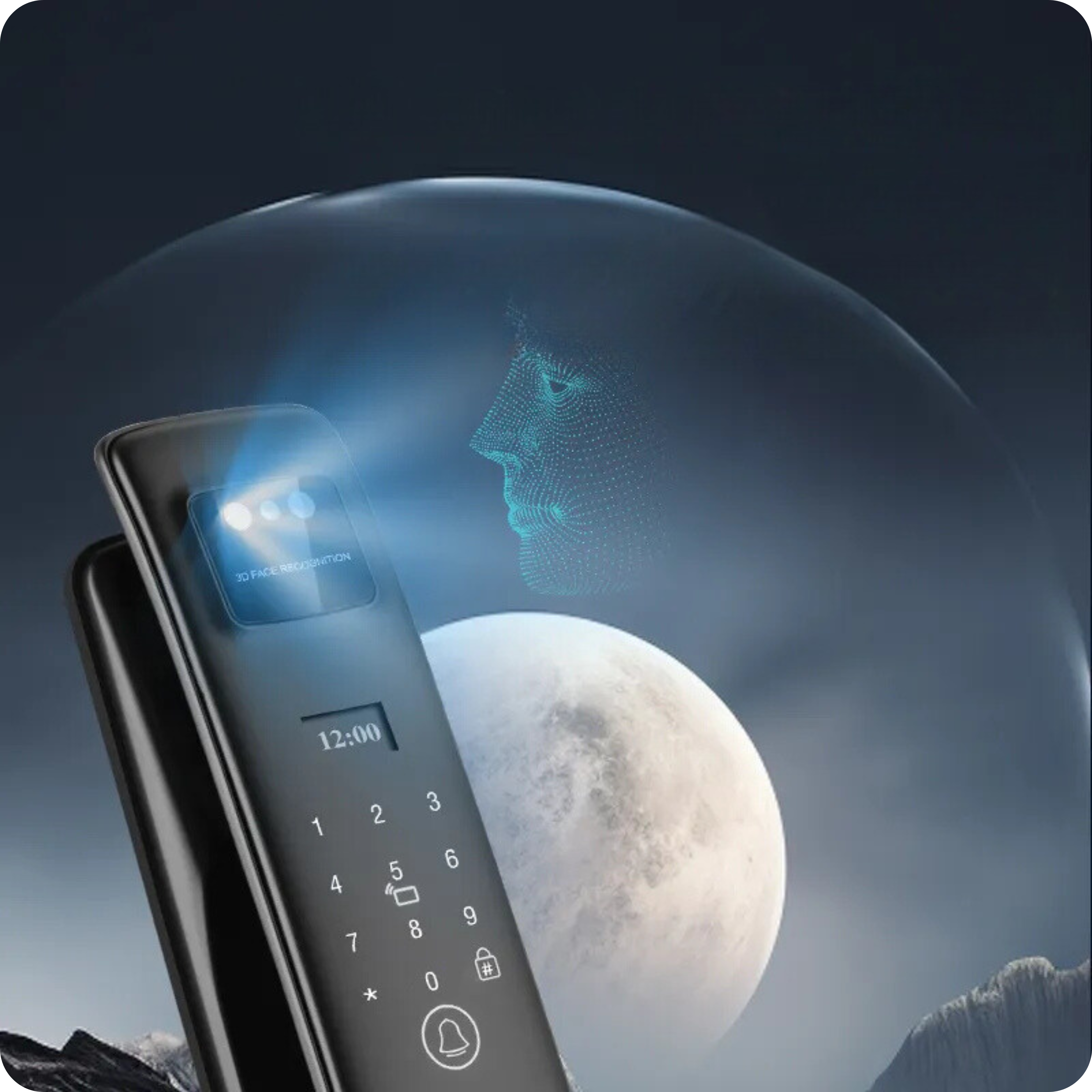 قفل Aero Face ID الذكي 